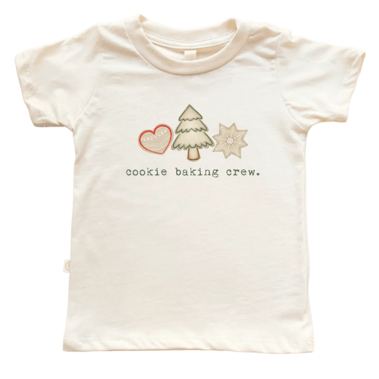 Cookie Baking Crew Organic Kids T-Shirt