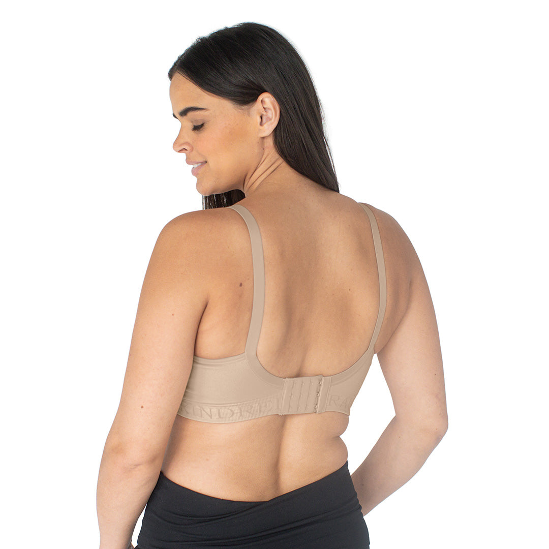 Signature Sublime® Contour Nursing & Maternity Bra | Beige - HoneyBug