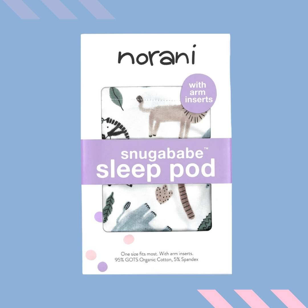 Snugababe Swaddle™ Sleep Pod - Safari Animals