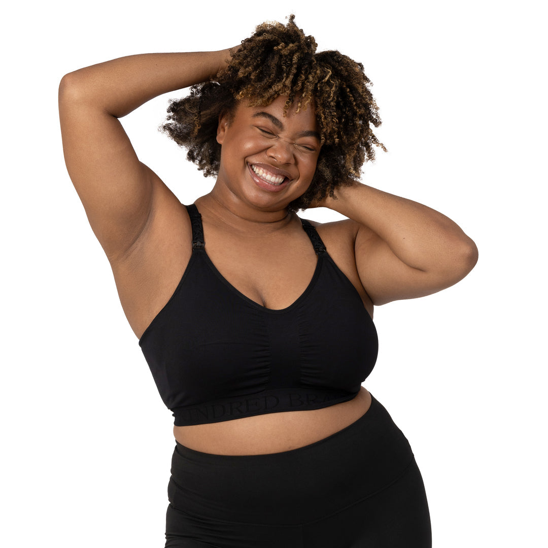 Sublime® Nursing Sports Bra | Black - HoneyBug