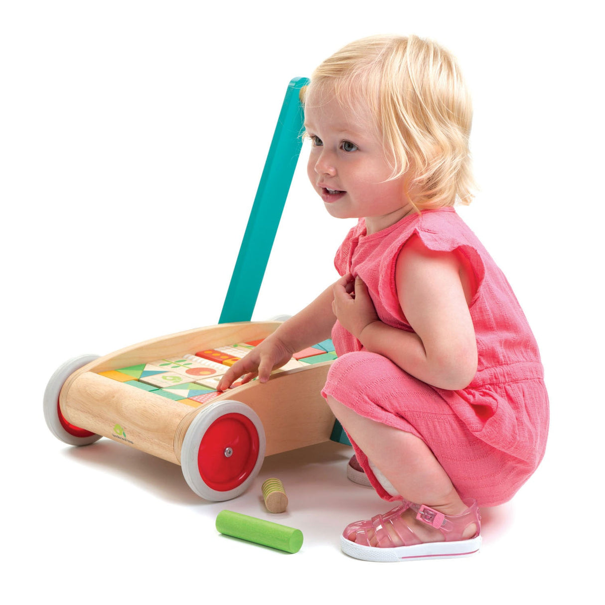Baby Block Walker - HoneyBug