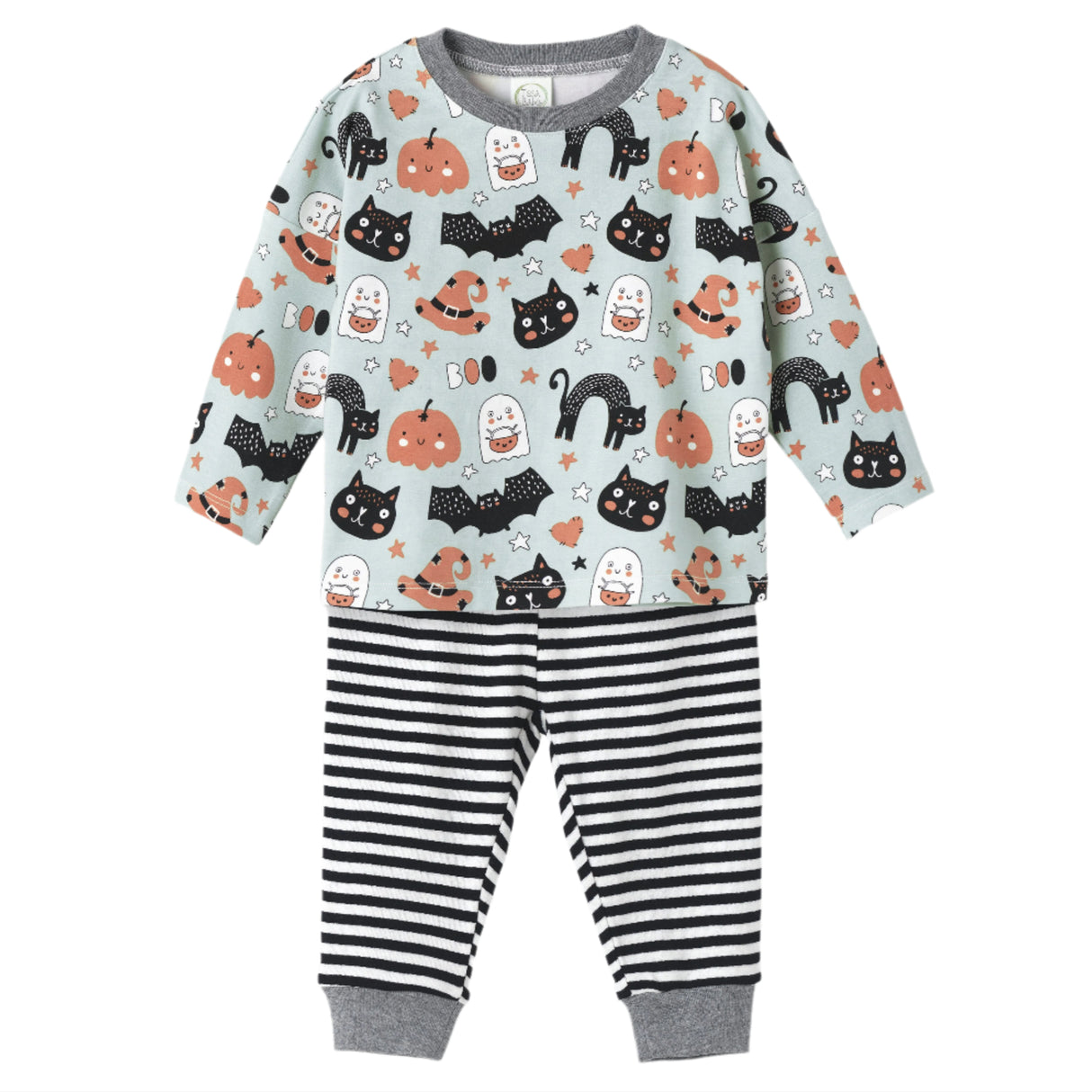 Halloween Pumpkin Pals - Boy's Top & Pants - HoneyBug