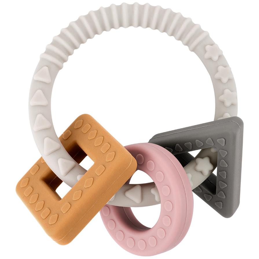 Haakaa Silicone Teething Ring - HoneyBug