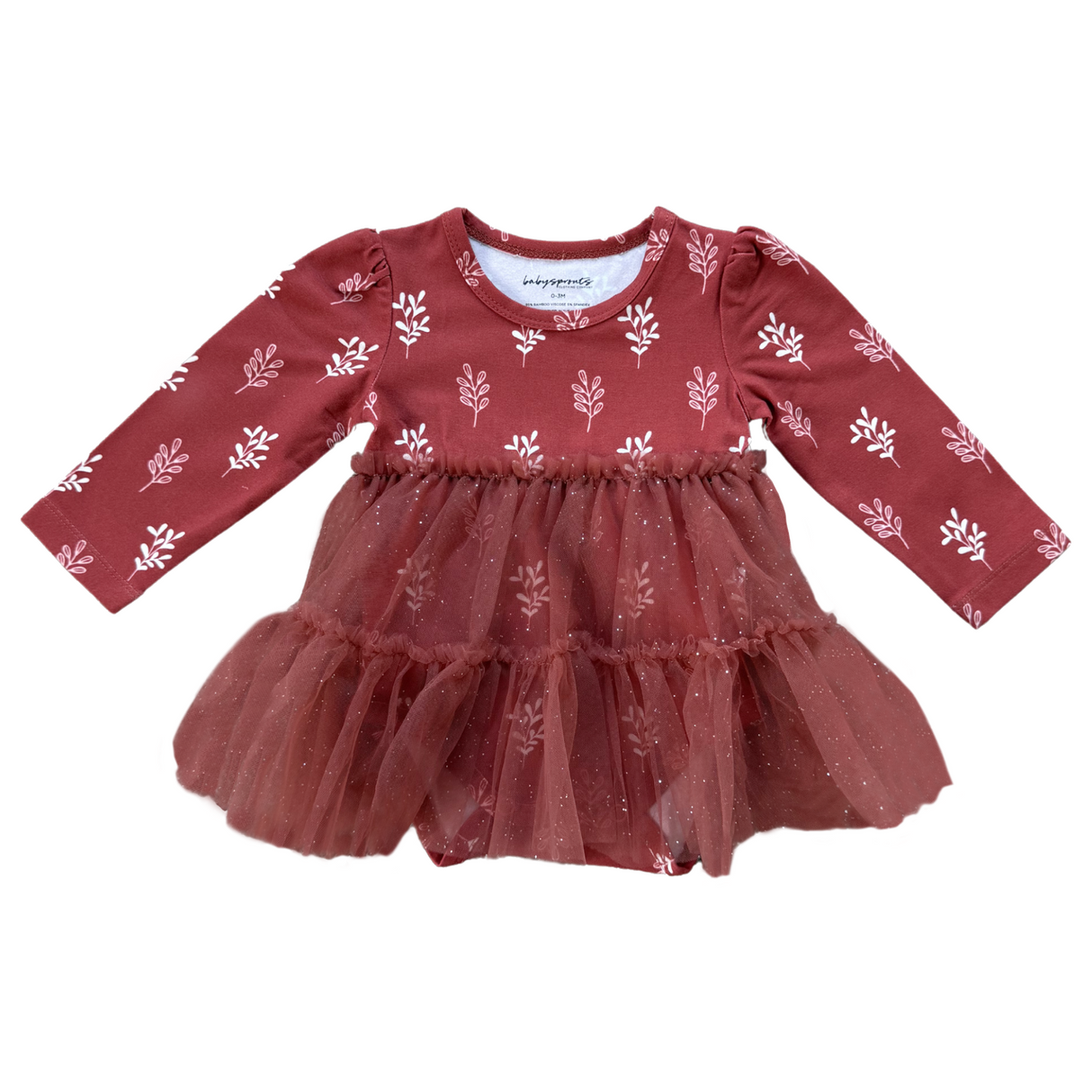 Tulle Bodysuit Dress - HoneyBug