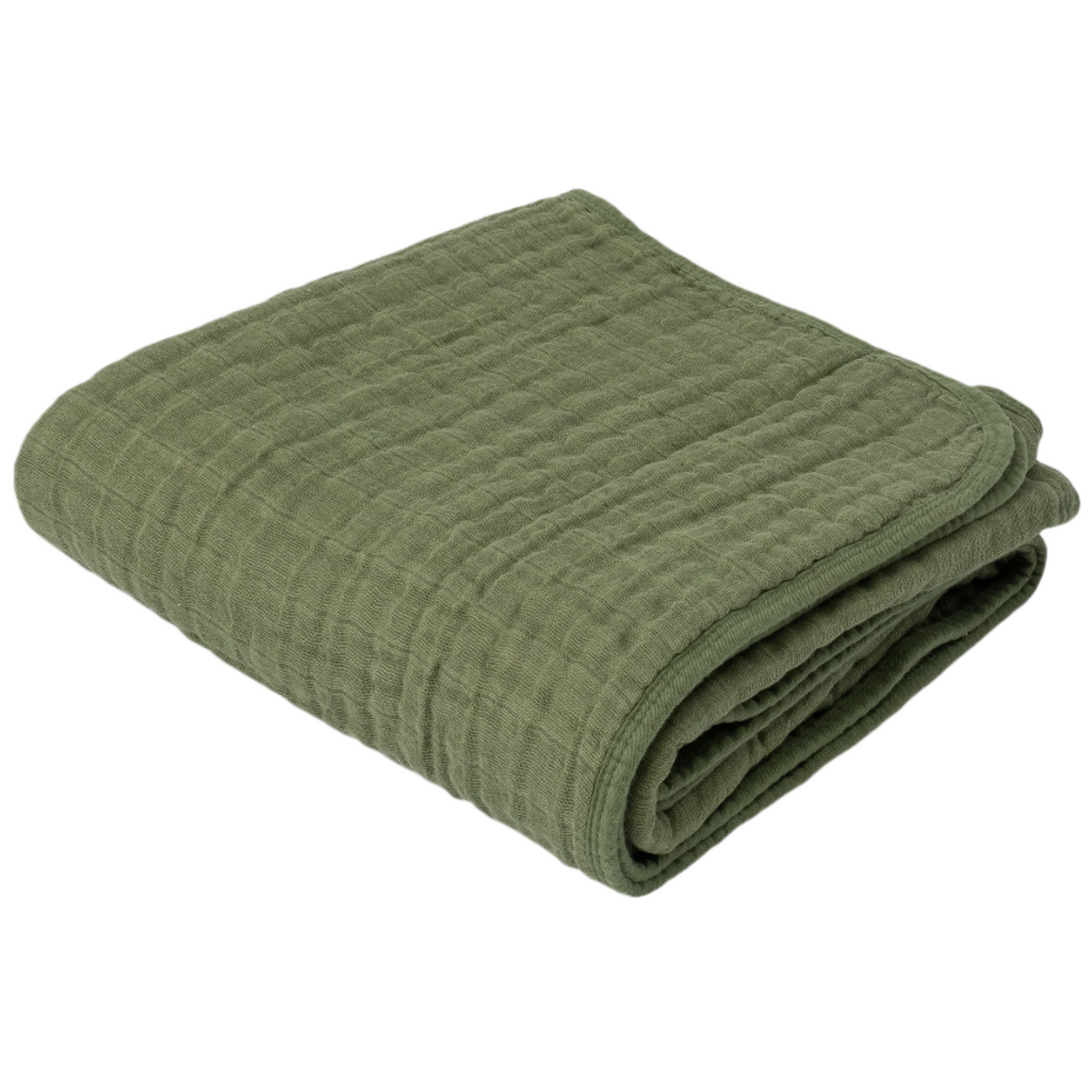 Original Cotton Muslin Quilt - Fern - HoneyBug