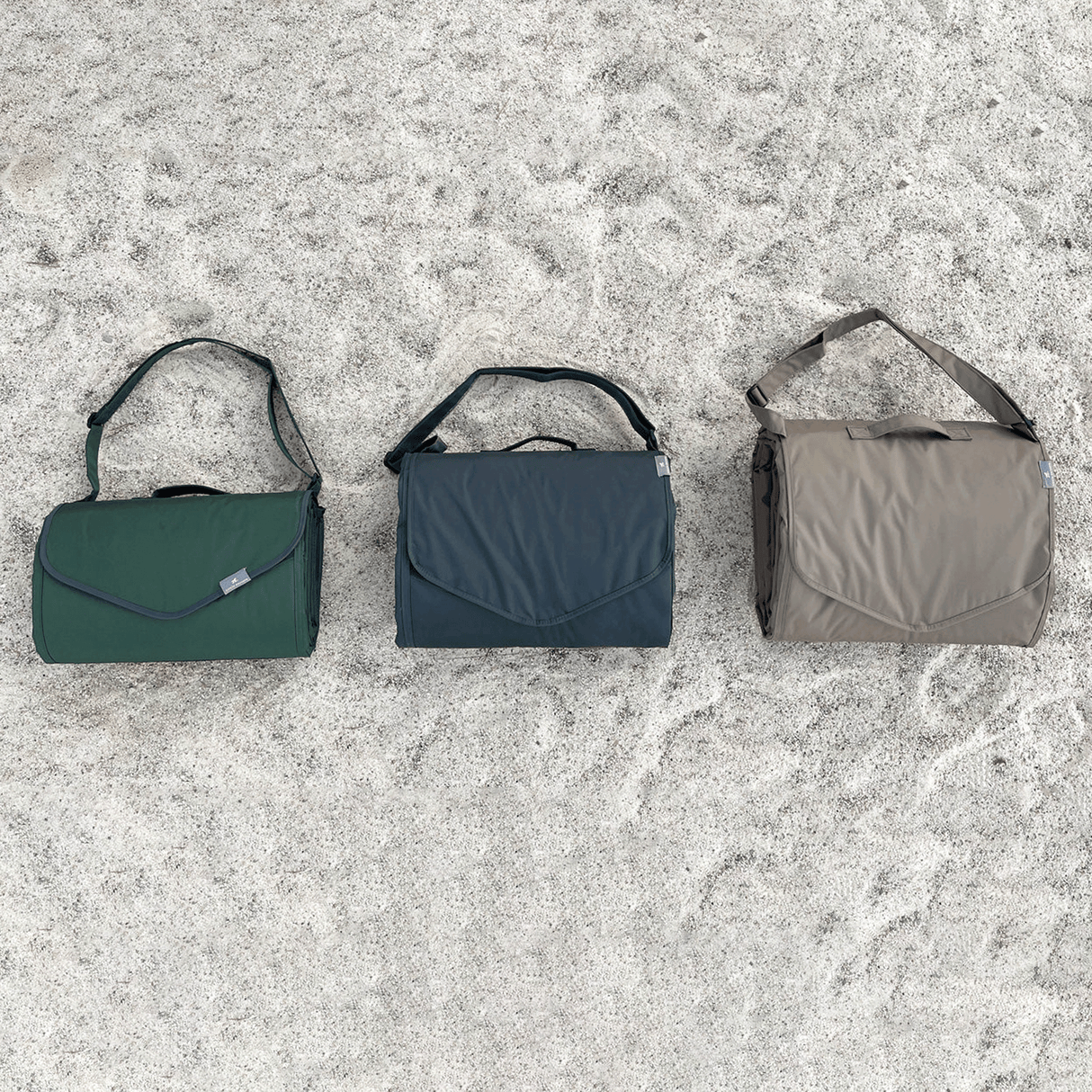 Outdoor Blanket - Midnight Poppy - HoneyBug