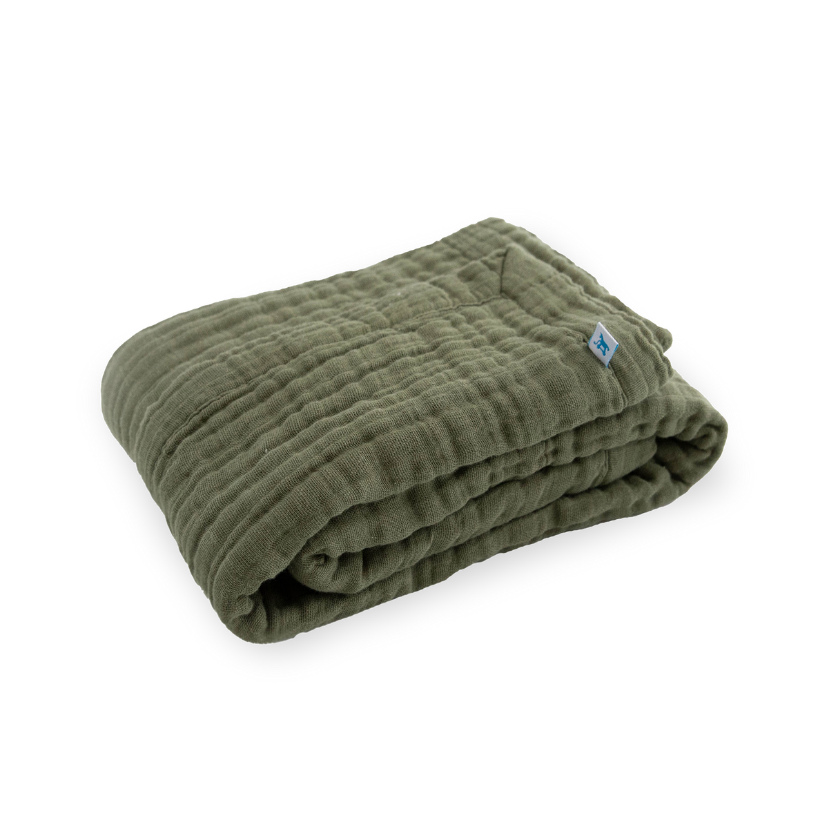 Cotton Muslin Baby Quilt - Fern - HoneyBug