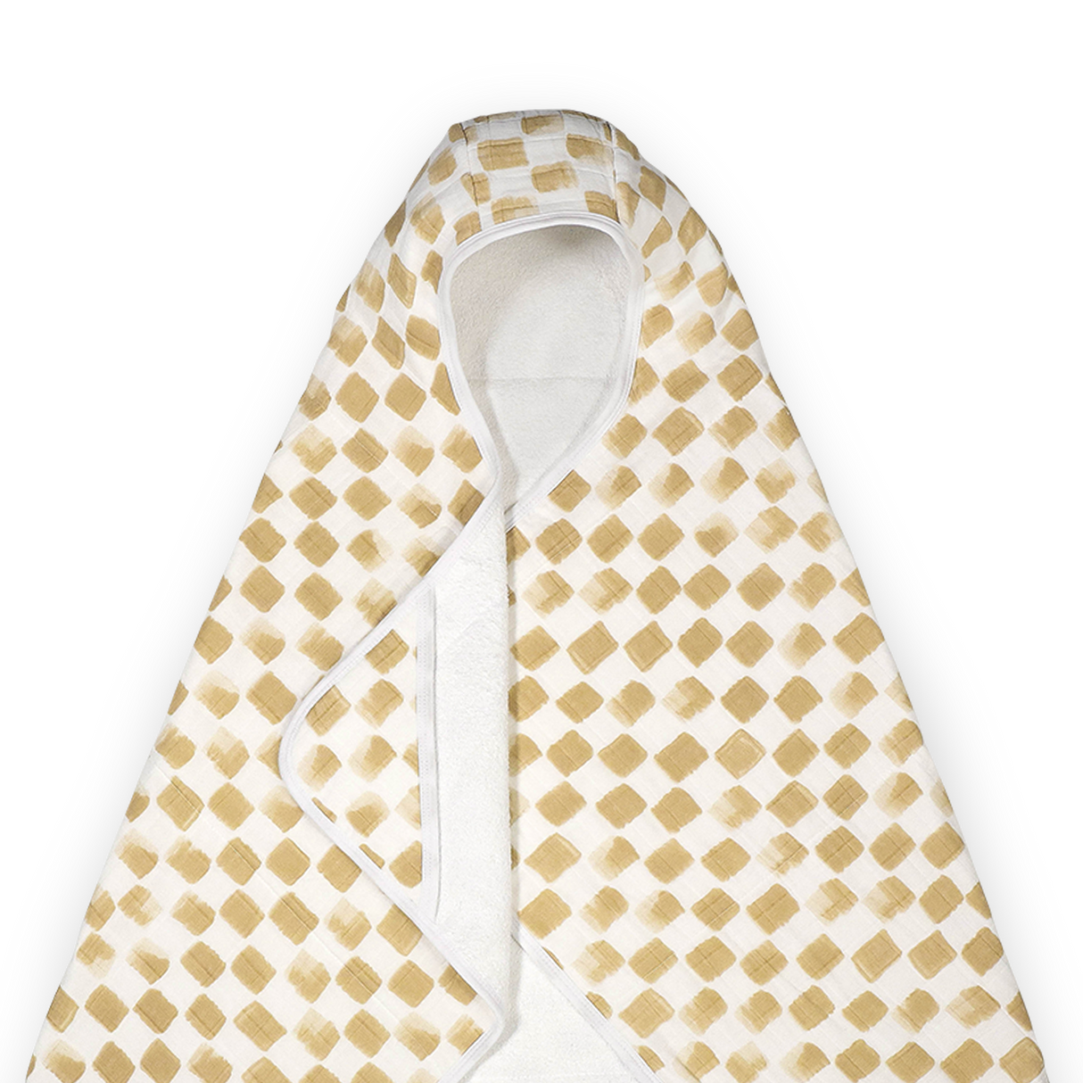 Toddler Hooded Towel - Adobe Checker - HoneyBug