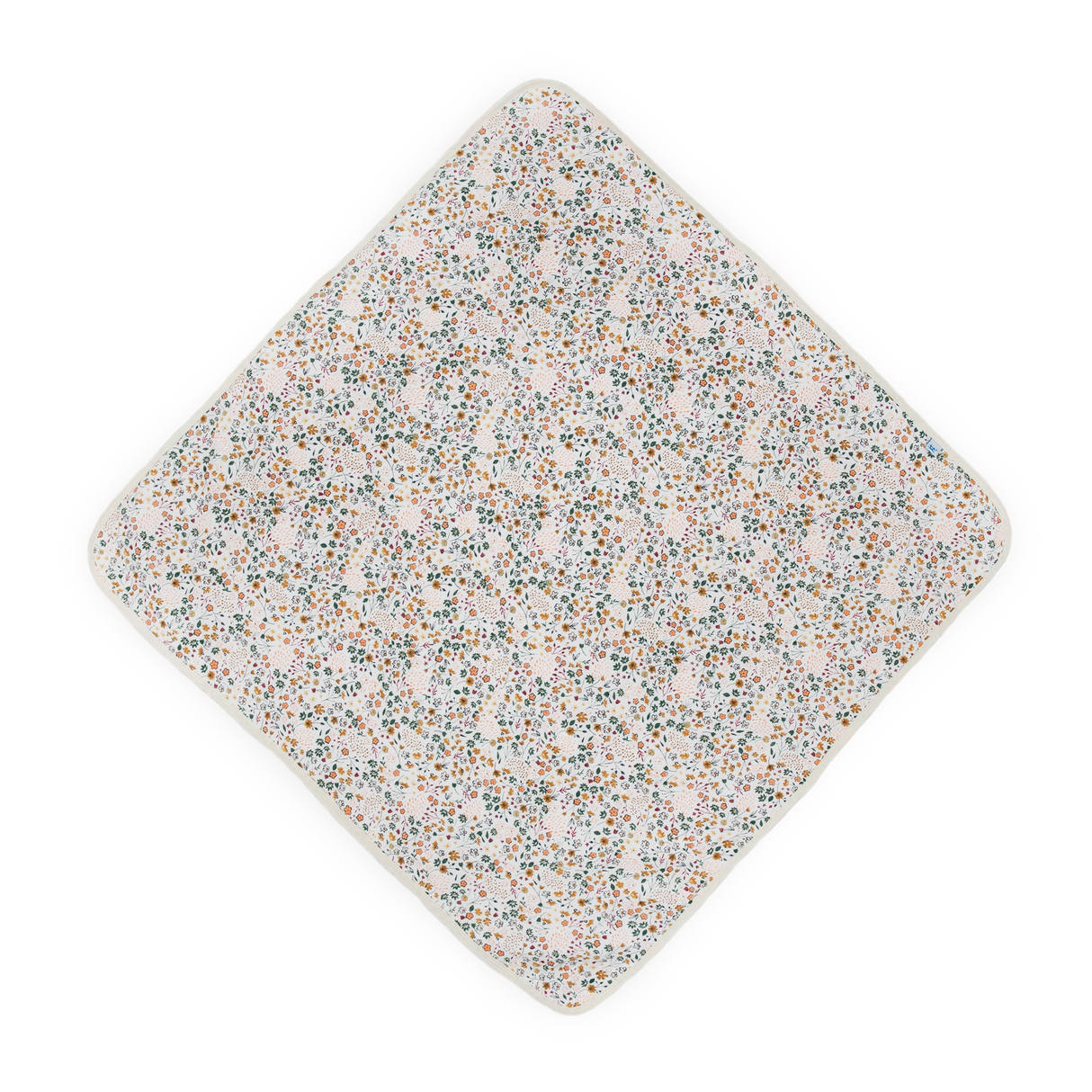 Infant Hooded Towel - Pressed Petals - HoneyBug