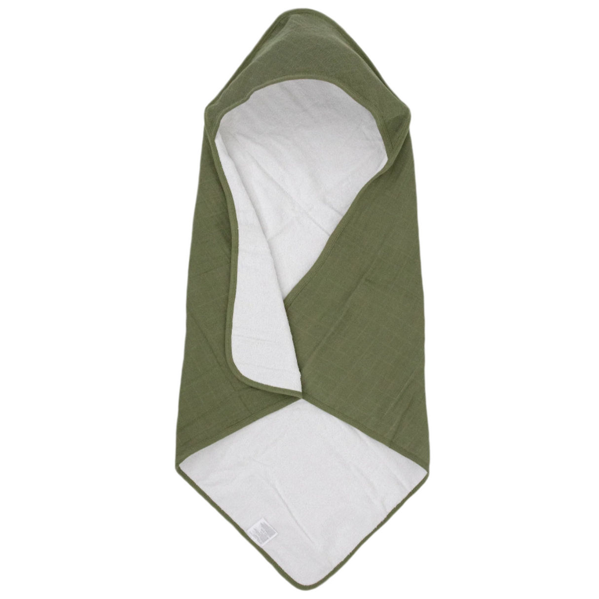 Infant Hooded Towel - Fern - HoneyBug