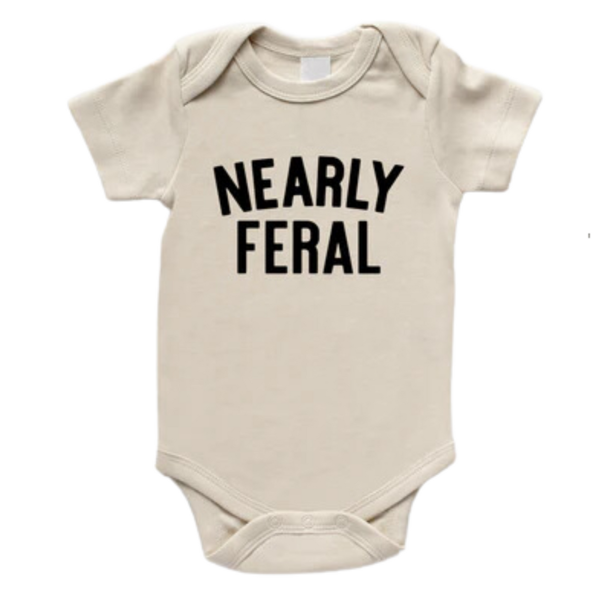 Nearly Feral Organic Baby Bodysuit - HoneyBug