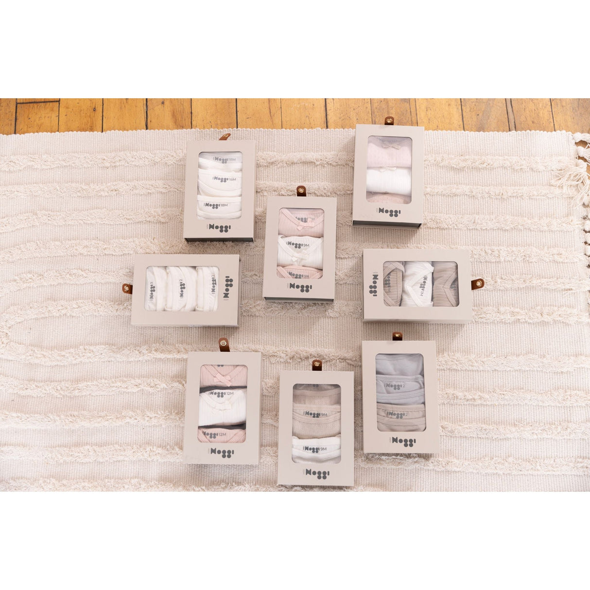 Ribbed White, Boy (Three Pack) - HoneyBug