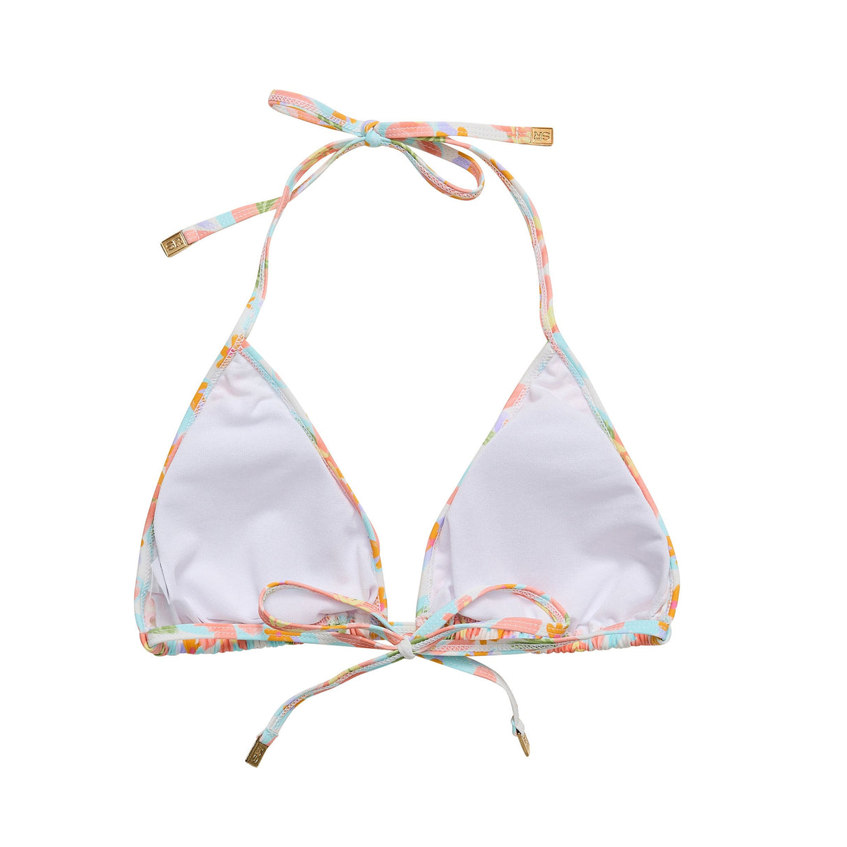 Womens Hawaiian Luau Sustainable Bikini Top - HoneyBug