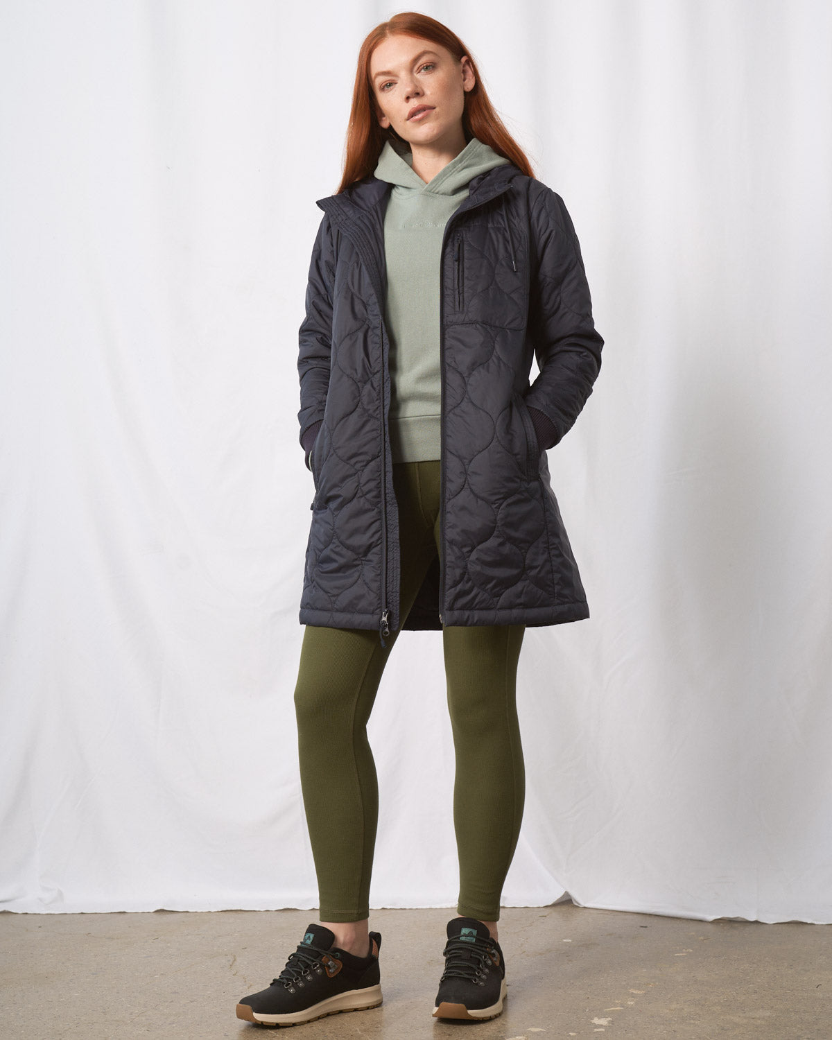 Bison Ultralight Long Liner Jacket - HoneyBug