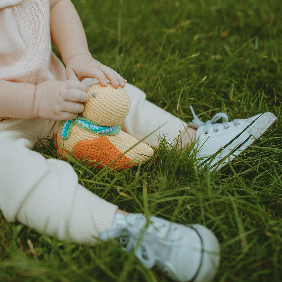 Duck Rattle - Yellow - HoneyBug