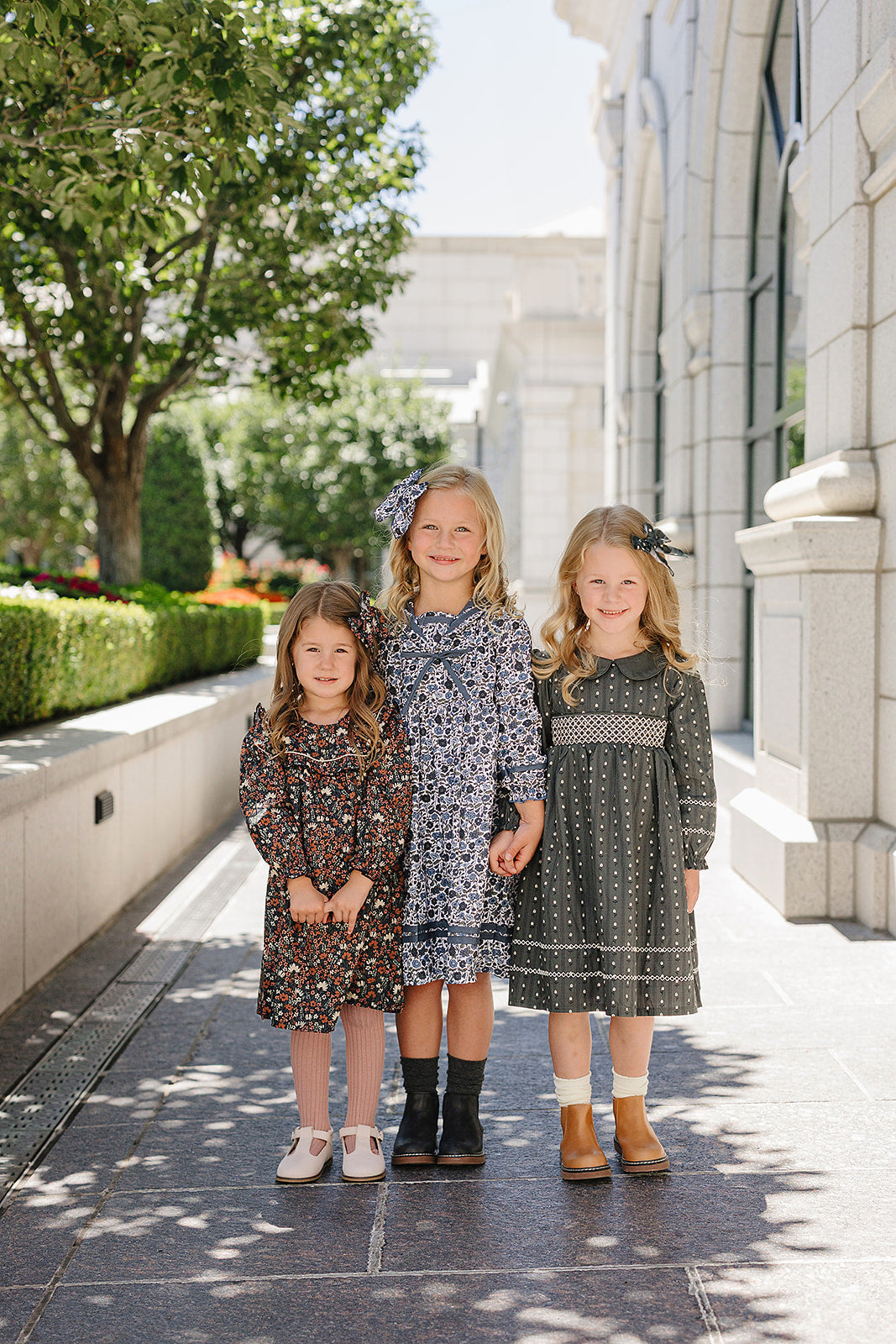 Floral Sailor Dress - HoneyBug
