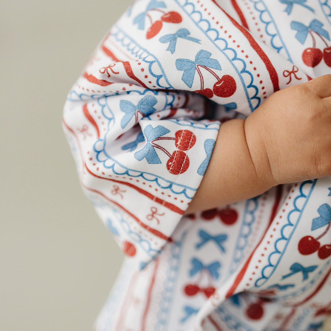 Shorts Set | Cherries & Stripes