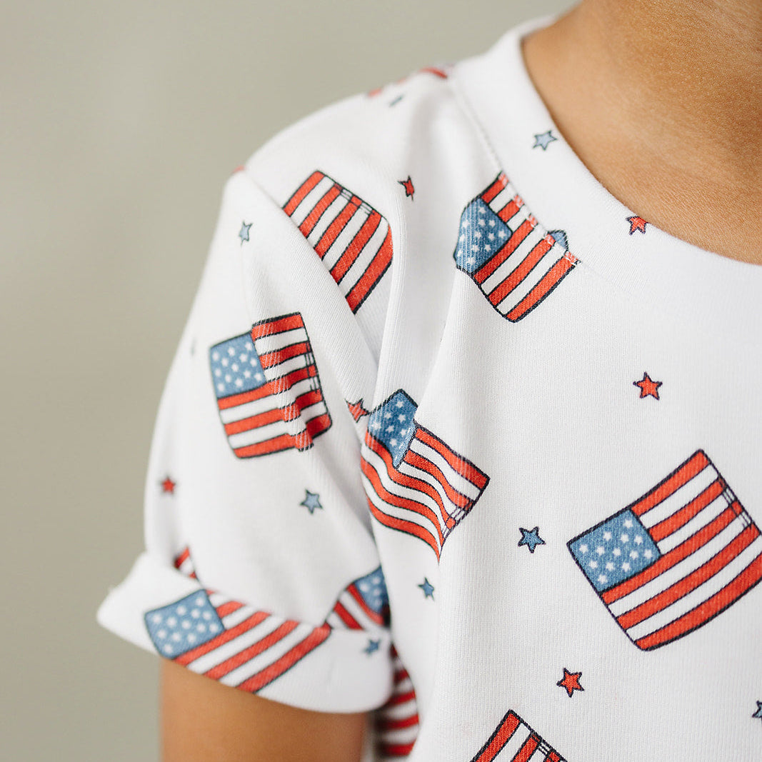 Cargo Shorts Set | Patriotic Vibes