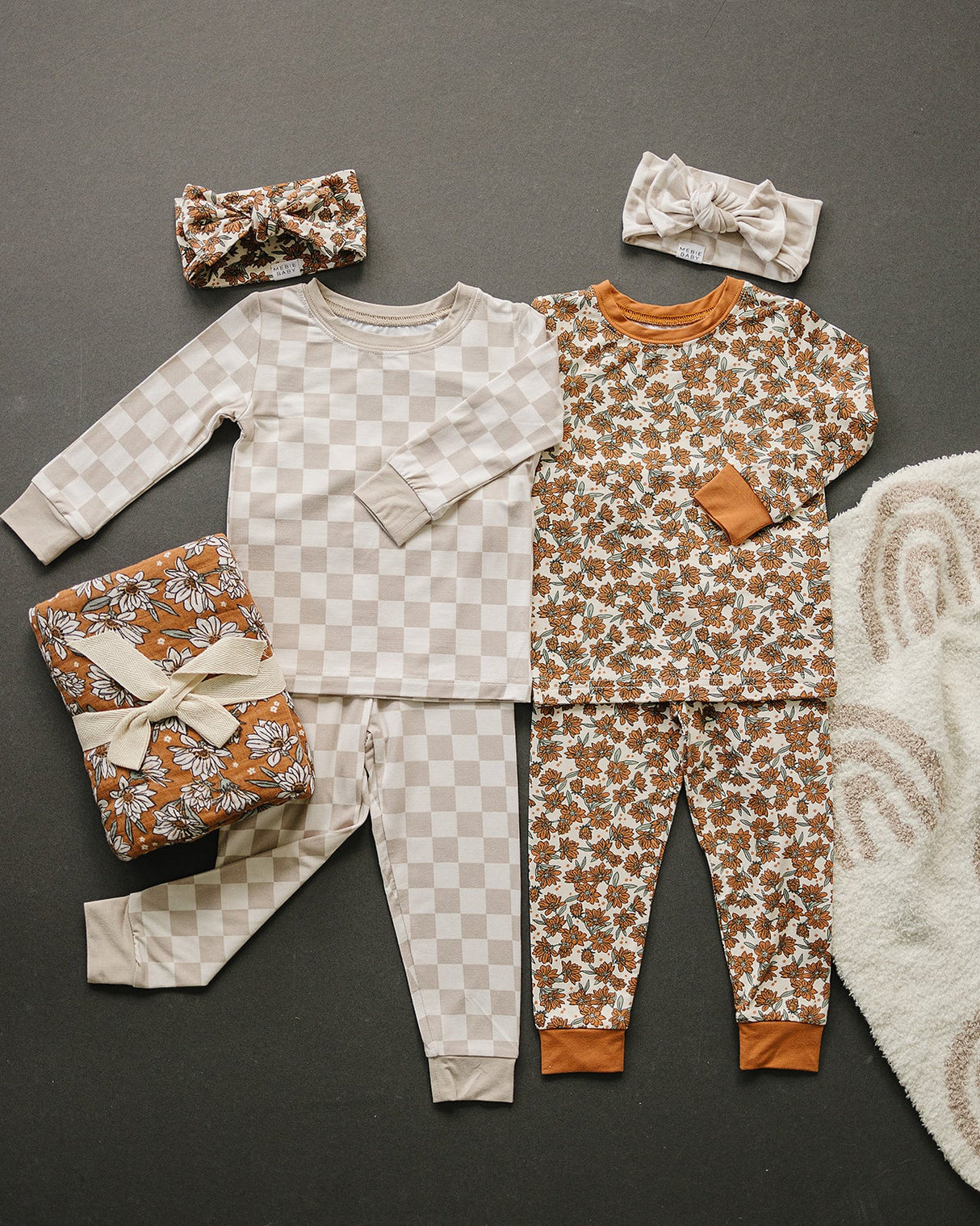 Cream Magnolia Bamboo Cozy Set - HoneyBug