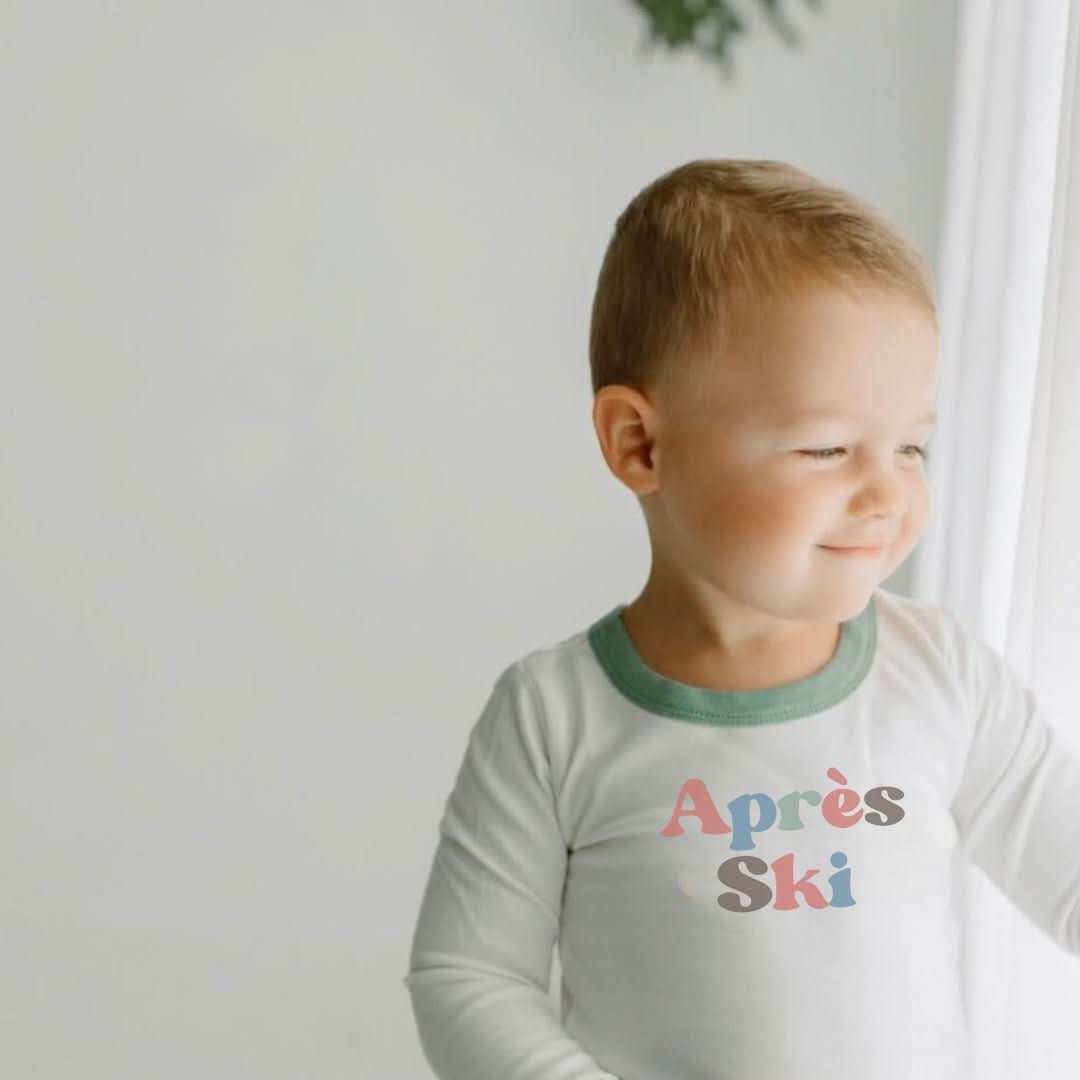pajamas | apres ski green - HoneyBug