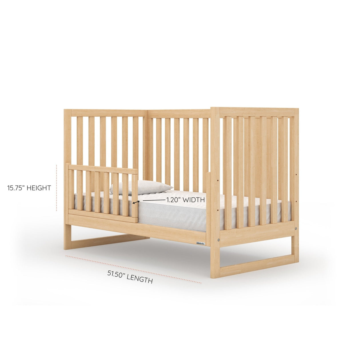 Austin 3-in-1 Convertible Crib - HoneyBug