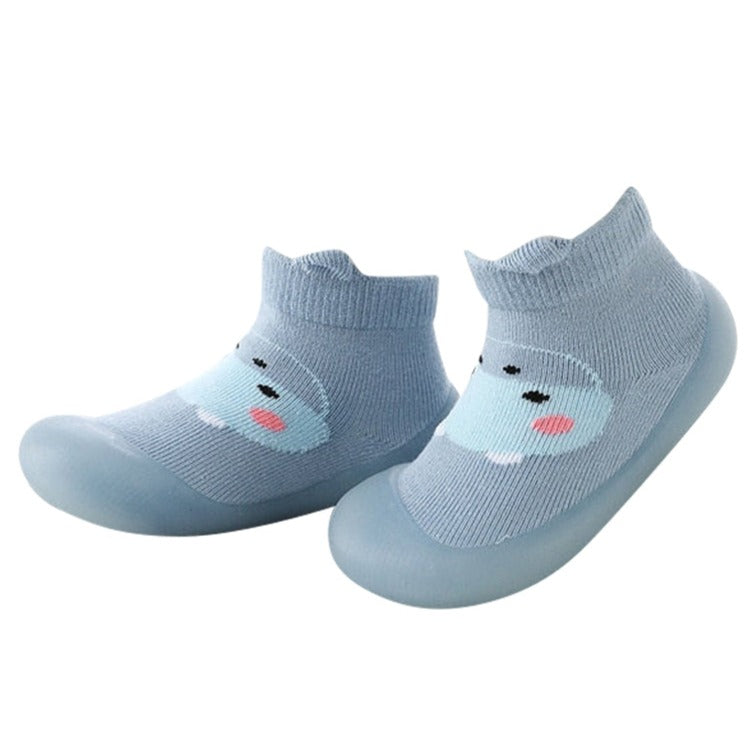 Baby Pet Sock Shoes - Monster Blue - HoneyBug