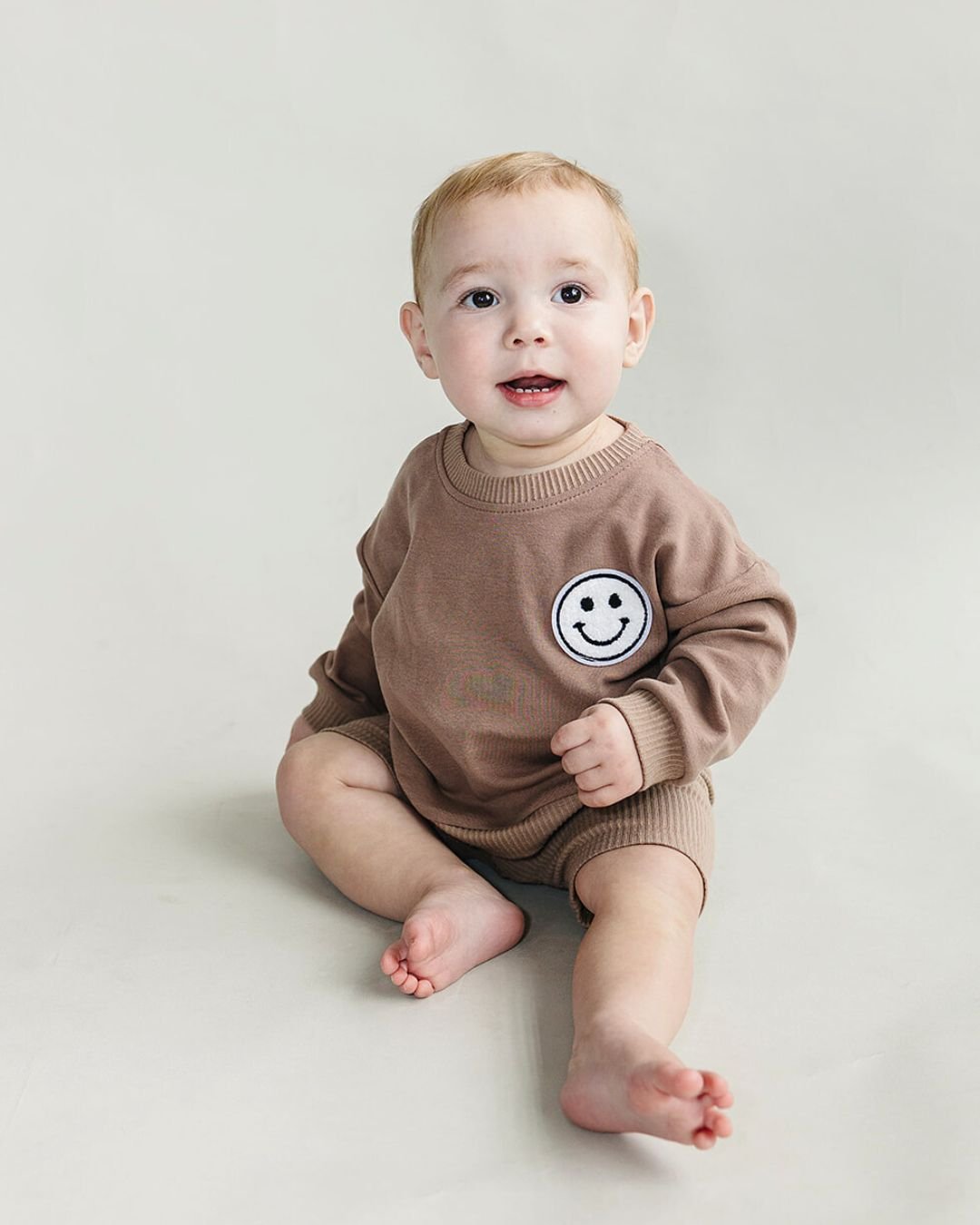 Biker Shorts Set | Mocha - HoneyBug