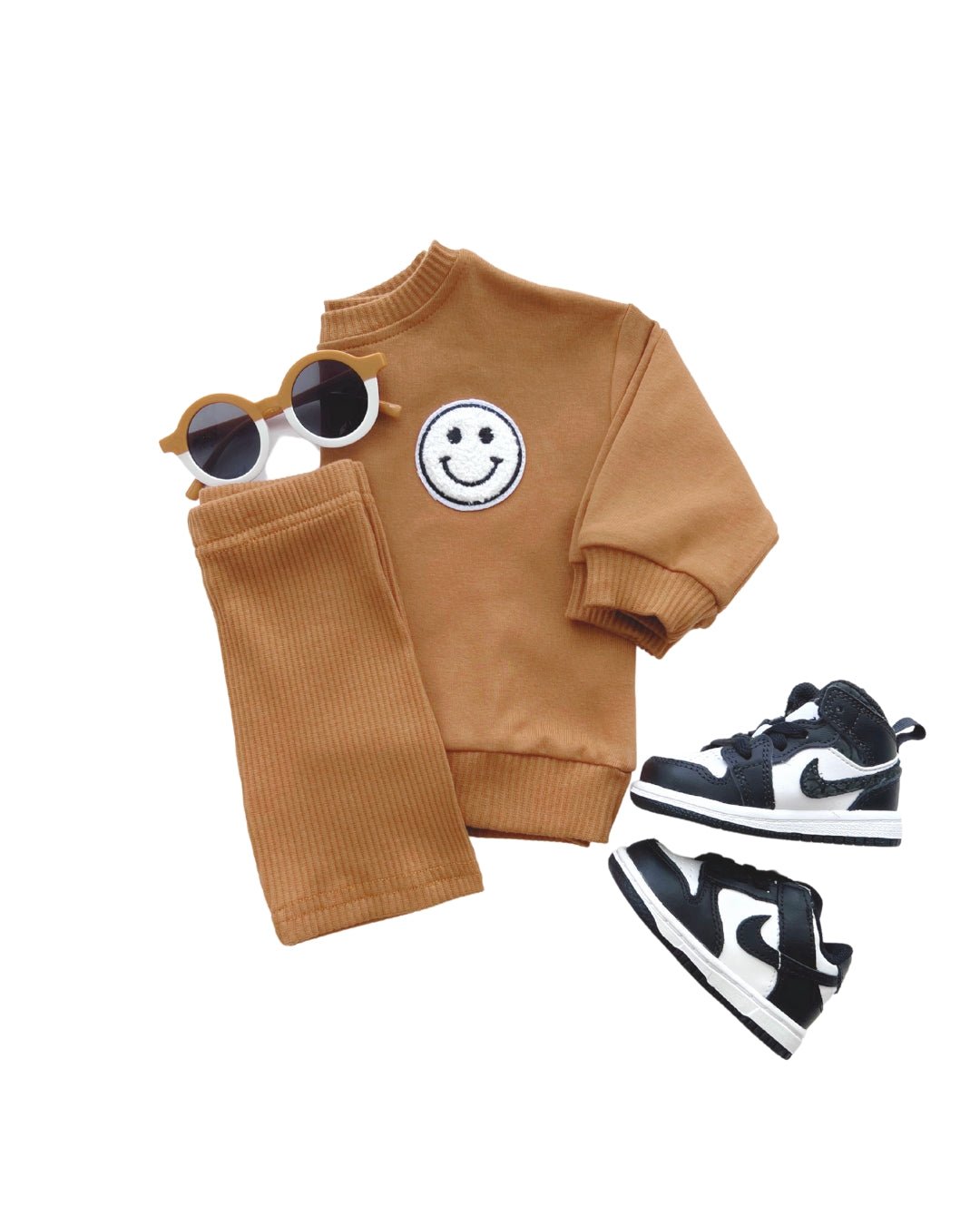 Biker Shorts Set | Rust - HoneyBug