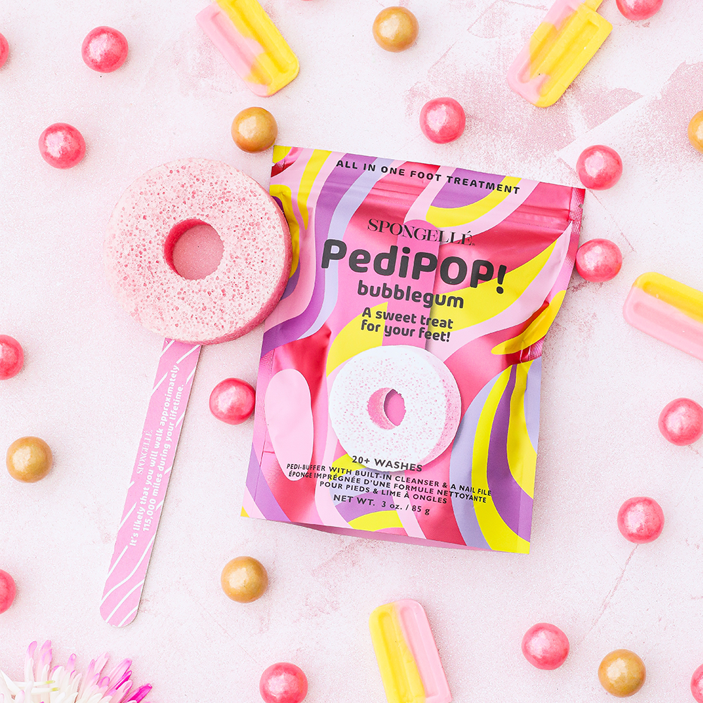 Bubblegum | PediPOP! Pedi Buffer & Nail File - HoneyBug