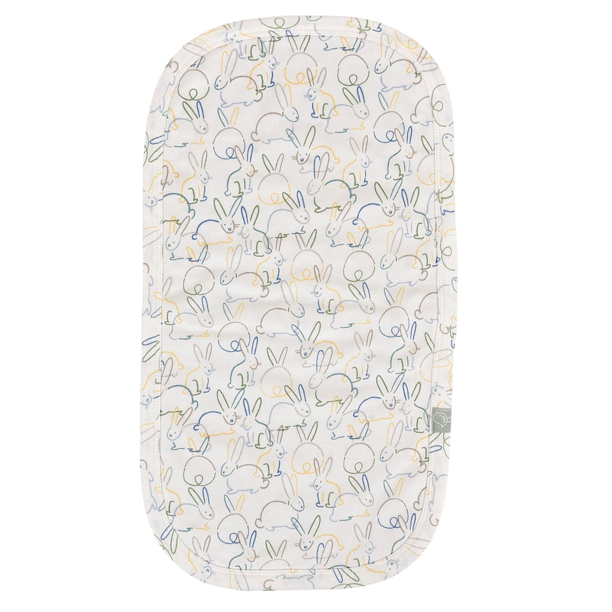 burp cloth | bunnies - HoneyBug