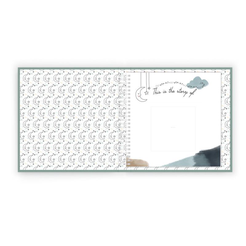 Celestial Skies Luxury Memory Baby Book - HoneyBug