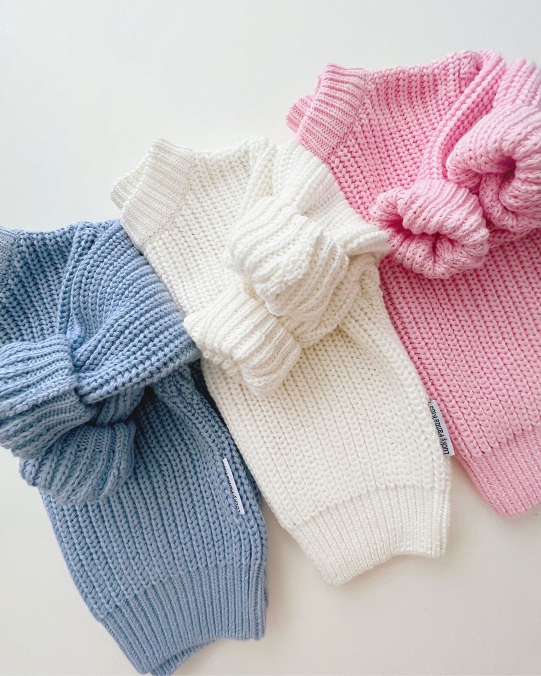 Chunky Knit Sweater | Milk - HoneyBug