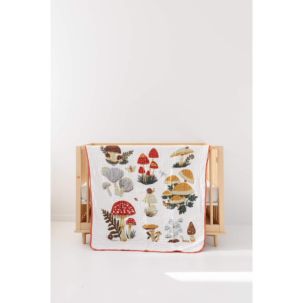 Mushroom Quilt - HoneyBug