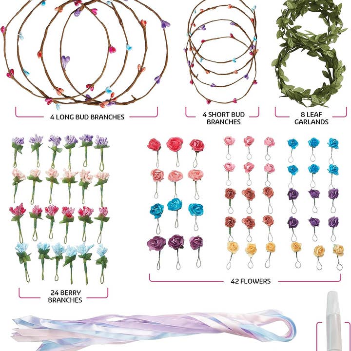 Flower Crowns & Bracelet Making Kit - HoneyBug