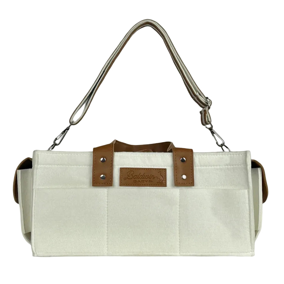 Magnolia Cream Diaper Caddy