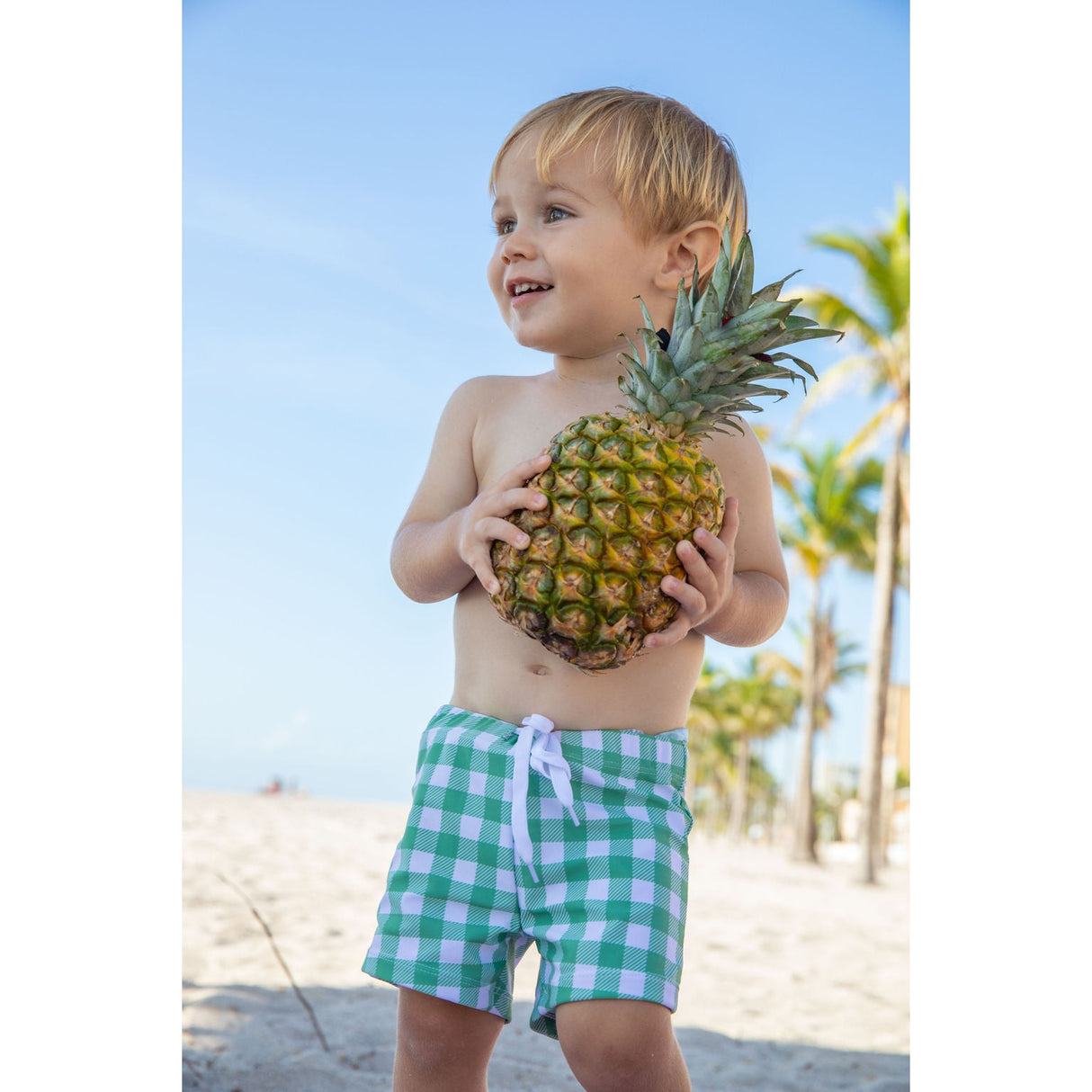 Moss Palazzo Bay Swim Briefs - HoneyBug