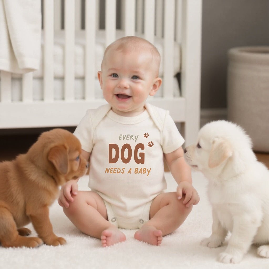 graphic bodysuit |Every Dog Needs A Baby - HoneyBug