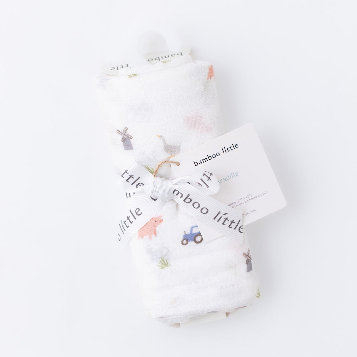 Farm Animals Swaddle - HoneyBug