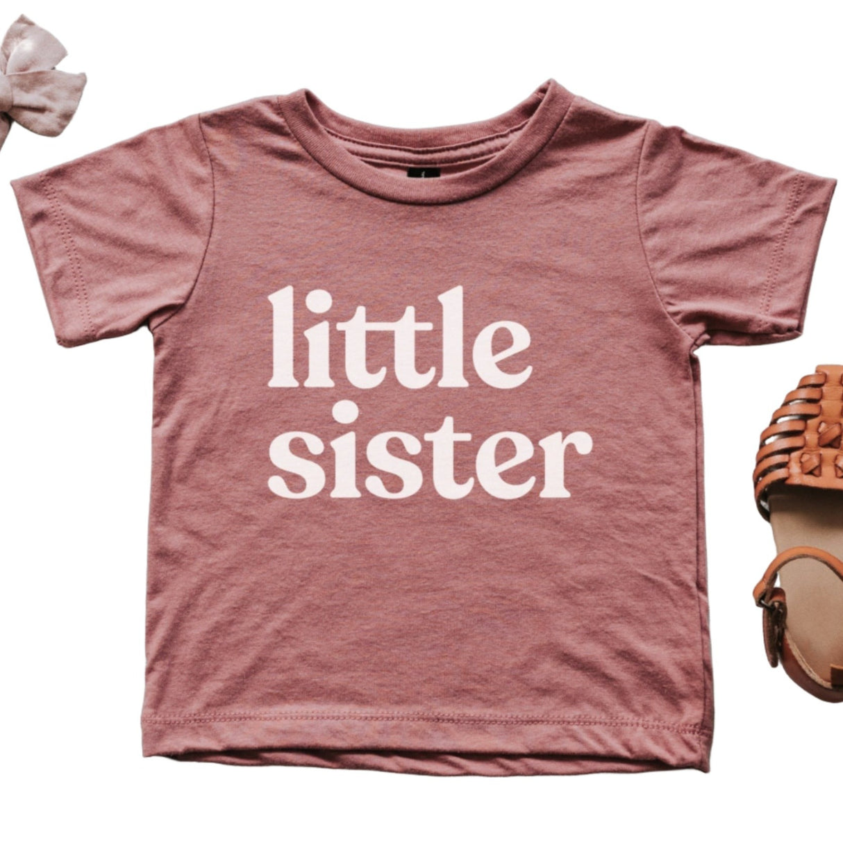 Little Sister Modern Baby & Kids Tee - HoneyBug