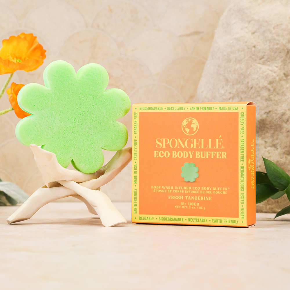 Fresh Tangerine | Eco Body Buffer - HoneyBug