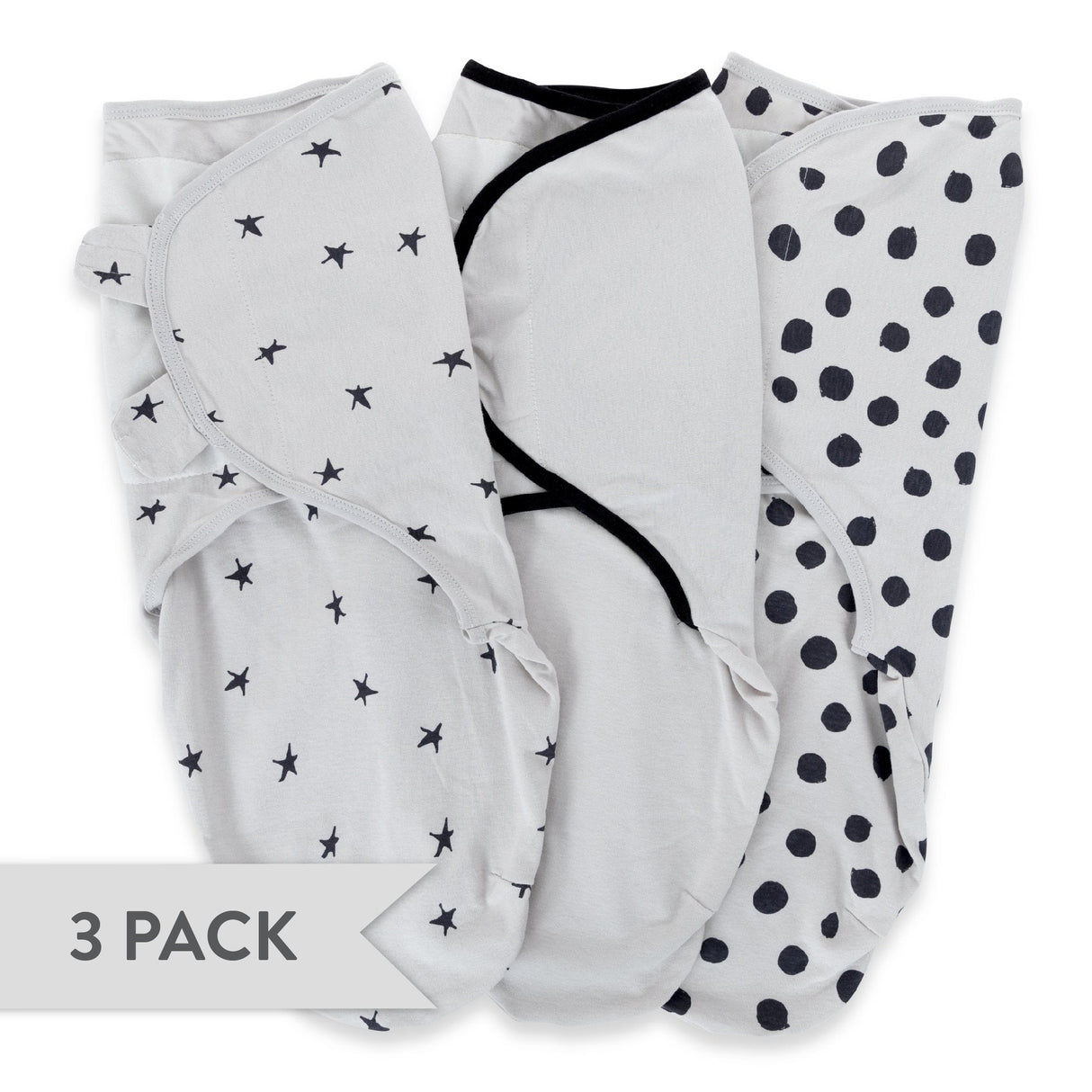 Adjustable Swaddle Blanket | 3 Pack - HoneyBug