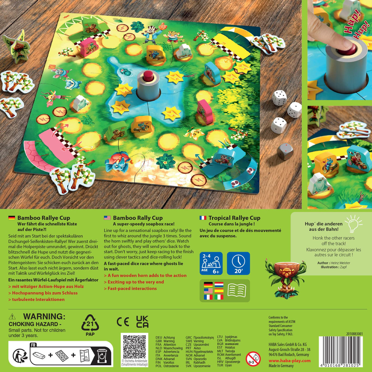 Bamboo Rally Cup - Hype in the Jungle Game - HoneyBug