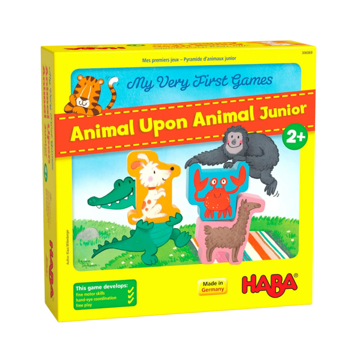 My Very First Games - Animal Upon Animal Junior - HoneyBug