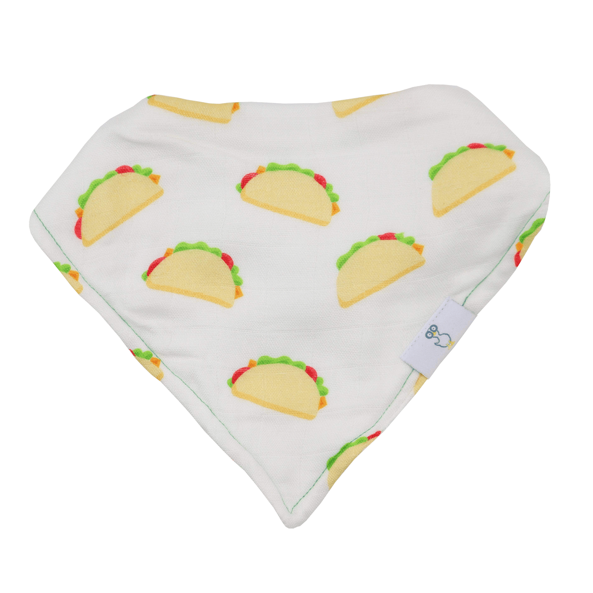 Taco Tuesday and Taco 2 Pack Muslin & Terry Cloth Bib Set - HoneyBug