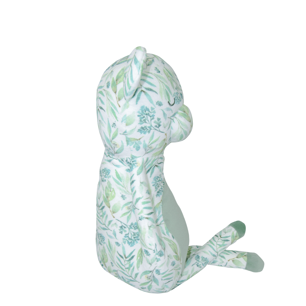 Basil Bear Mint Super Soft Plush - HoneyBug