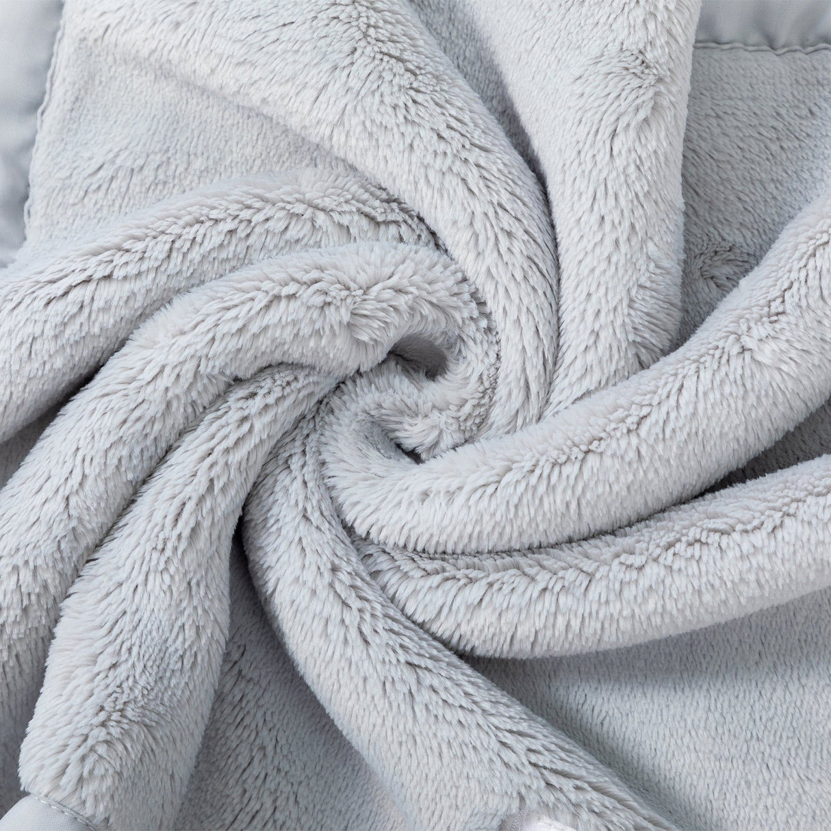 Gray Plush Security Blanket - HoneyBug