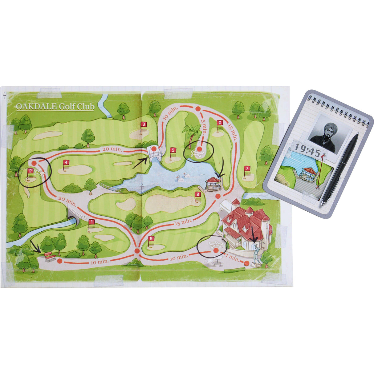 The Key: Murder at the Oakdale Club - HoneyBug