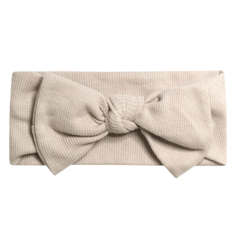 Organic Cotton Headband - Sand - HoneyBug