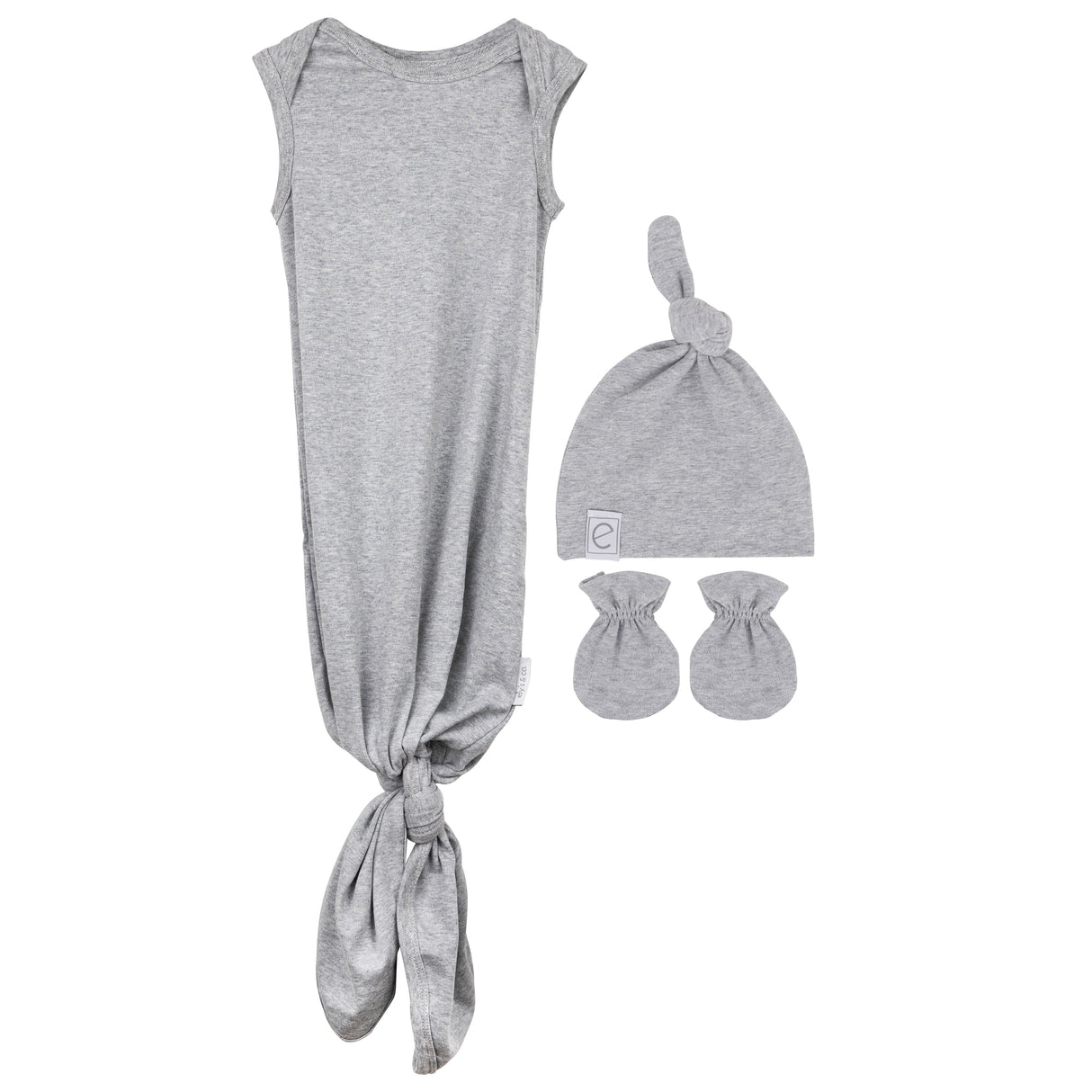 Knot Wearable Blanket, Knot Hat & Mitten Set - HoneyBug