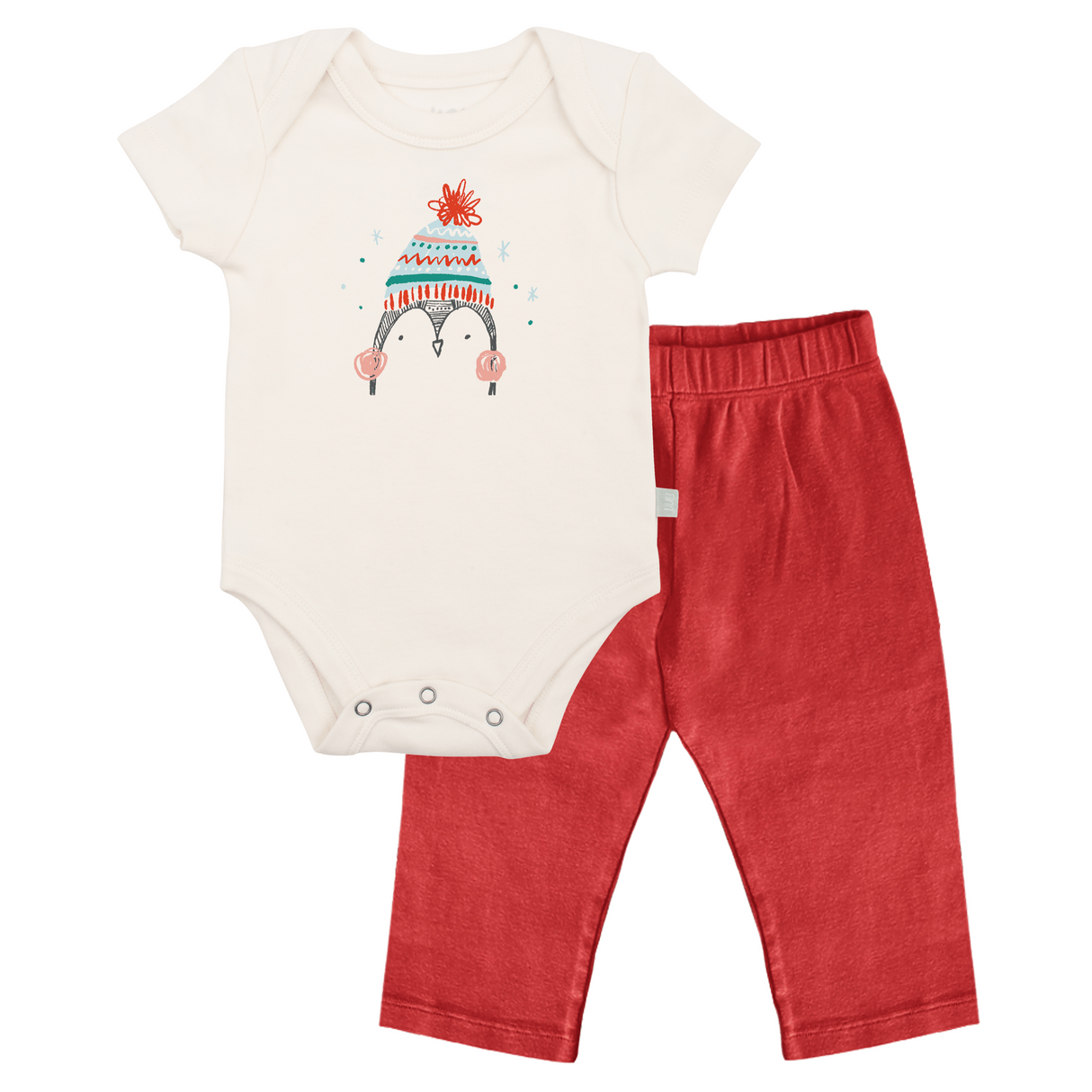 gift set | holiday penguin 2pc - HoneyBug